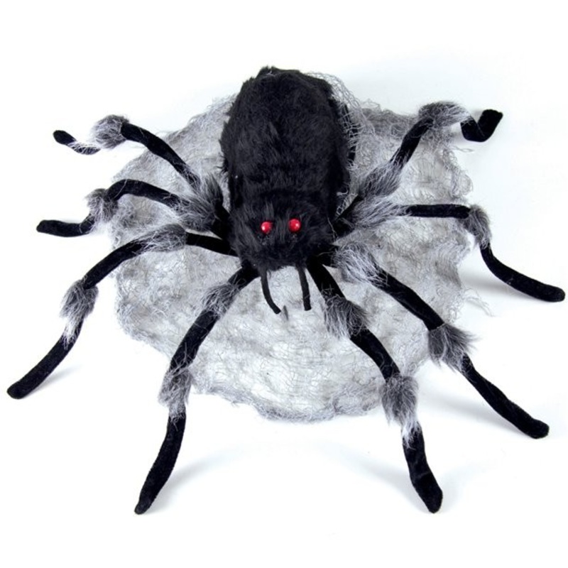 Animated giant spider 62cm