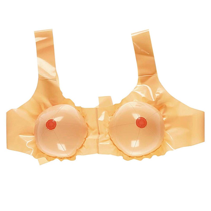 Inflatable dolly breasts