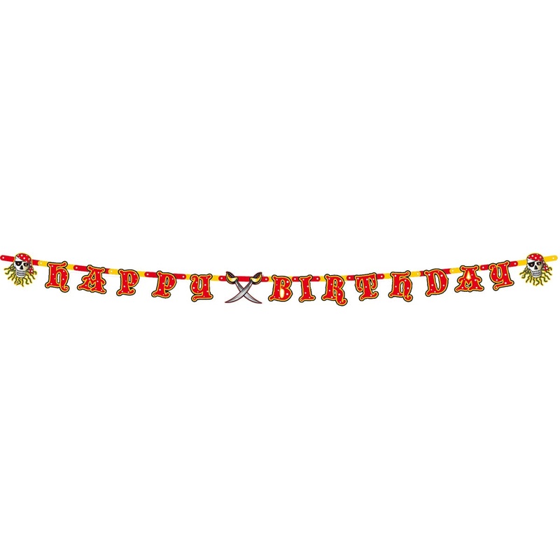 Sebastian saber pirate garland 2.4m