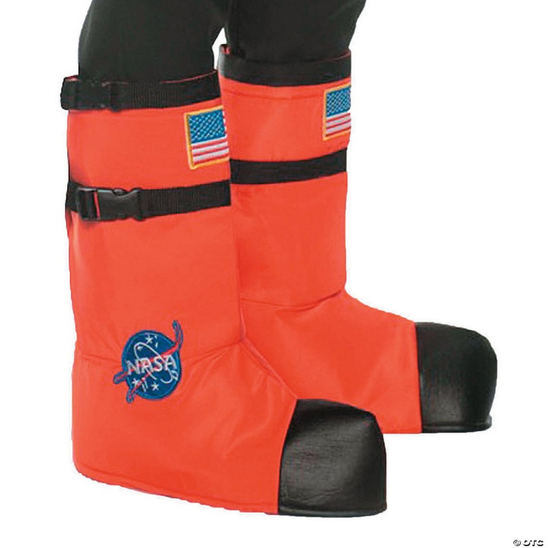 Adults Astronaut Boot Covers – Orange