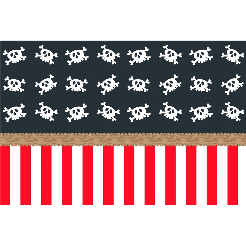 Captain squint pirate tablecloth 1.8 x 1.2m