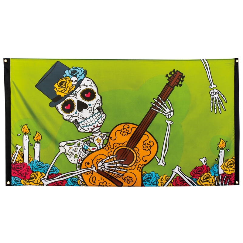 Dia De Muertos flag 90x150cm
