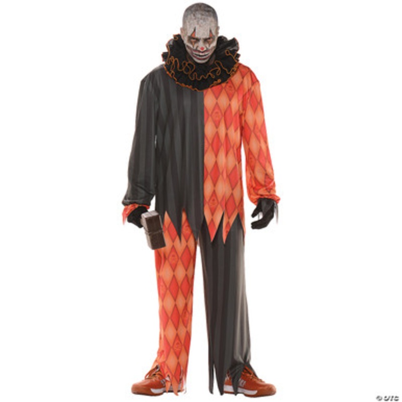 Evil Clown Costume Adult  Standard