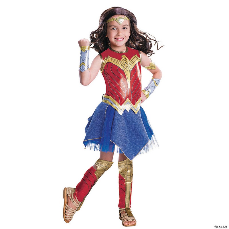 Girl’s Deluxe Wonder Woman Costume