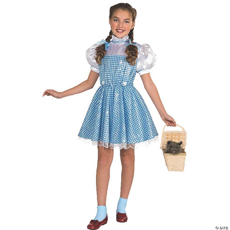 Girls Deluxe Wizard of Oz Dorothy Costume – Small