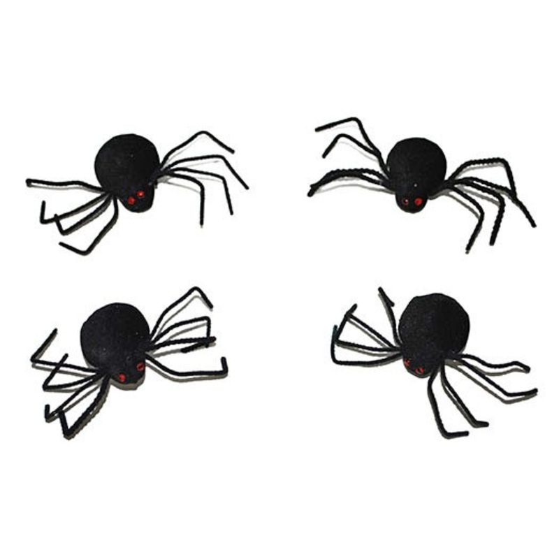 Halloween spider decoration 4 parts