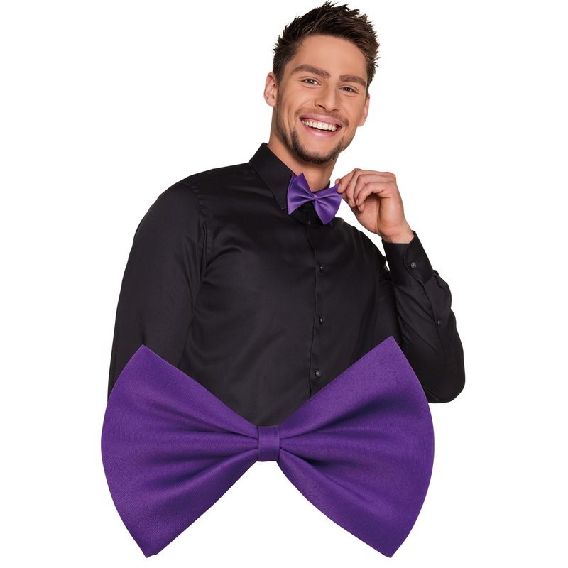 Purple classic bow tie