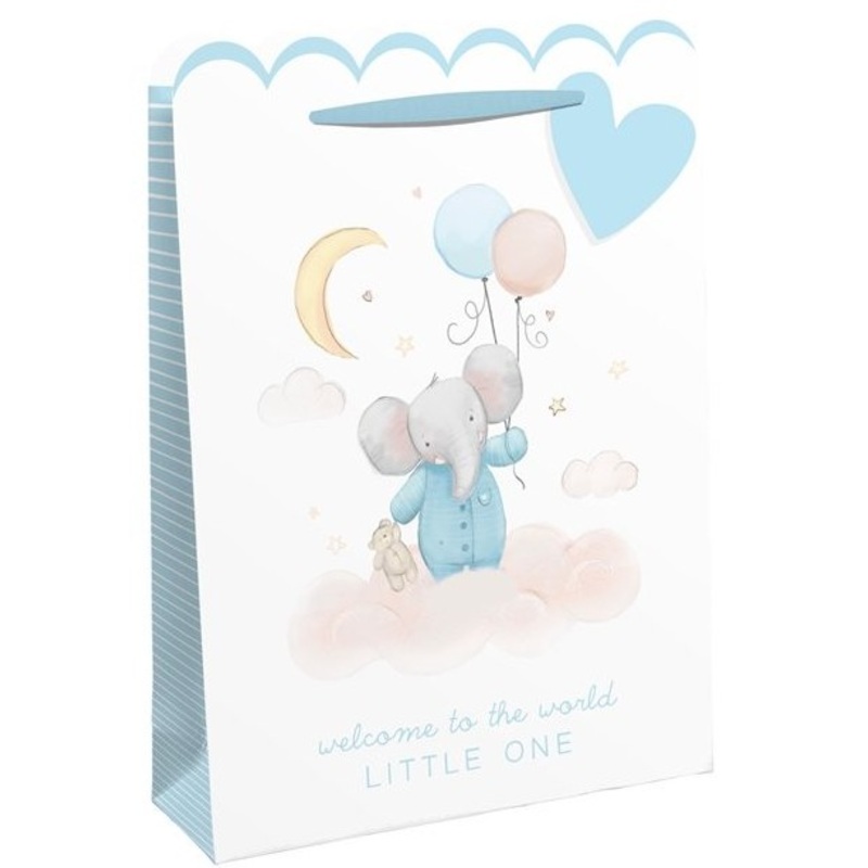 Welcome little boy gift bag