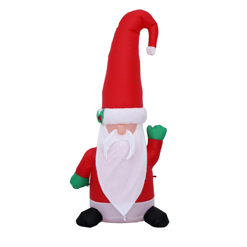 5FT Christmas Santa Claus with High Hat LED Outdoor Giant Inflatable Decoration