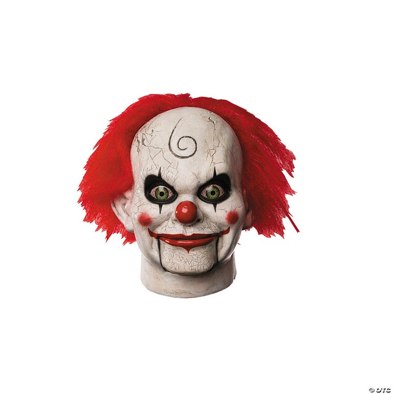 Adults Dead Silence Mary Shaw Clown Overhead Mask – One Size