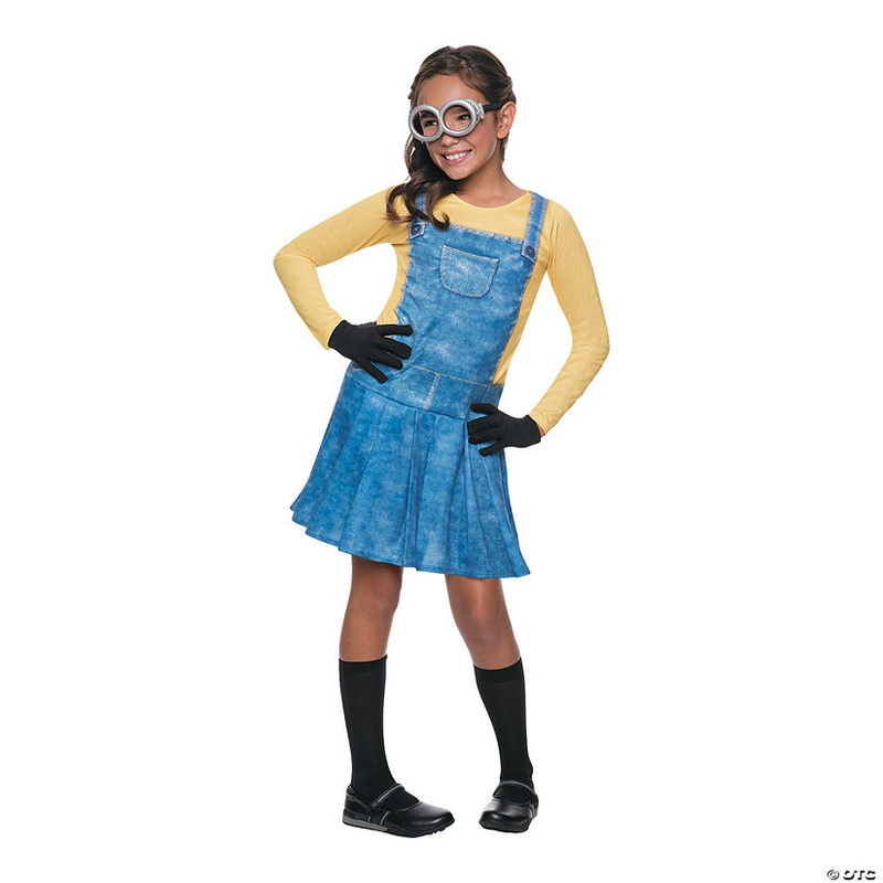 Girl’s Minion Costume|XSMALL|SMALL