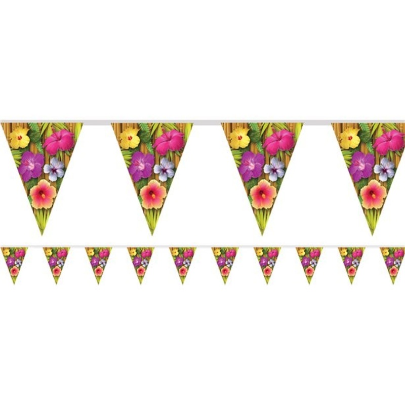Happy Luau Hawaii pennant chain 3.7m