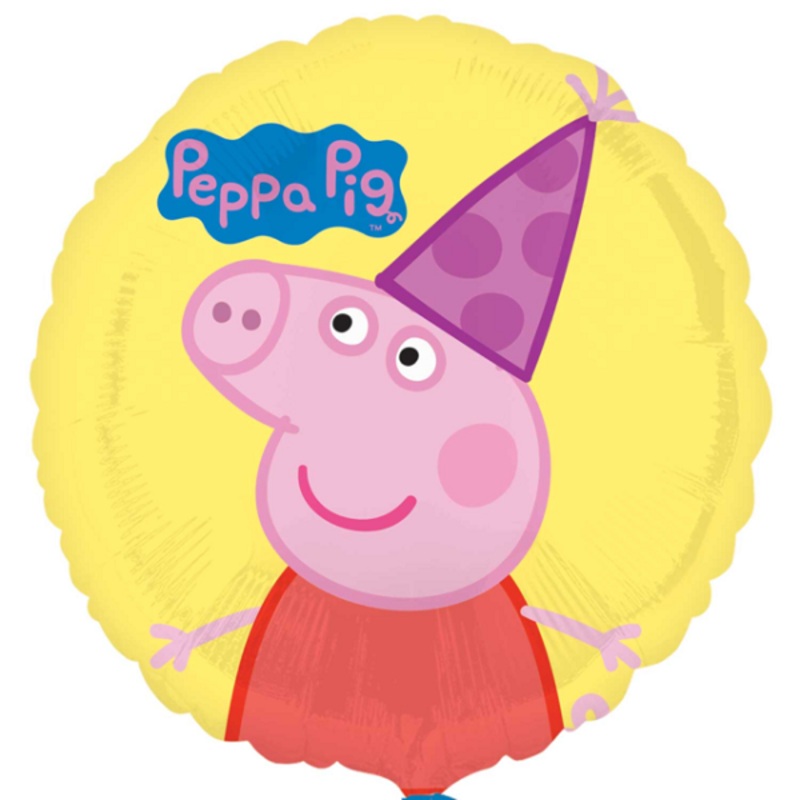 Yellow Peppa Pig Foil Balloon – 17