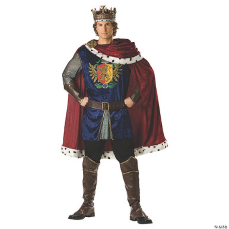 Noble King Costume Adult  Medium