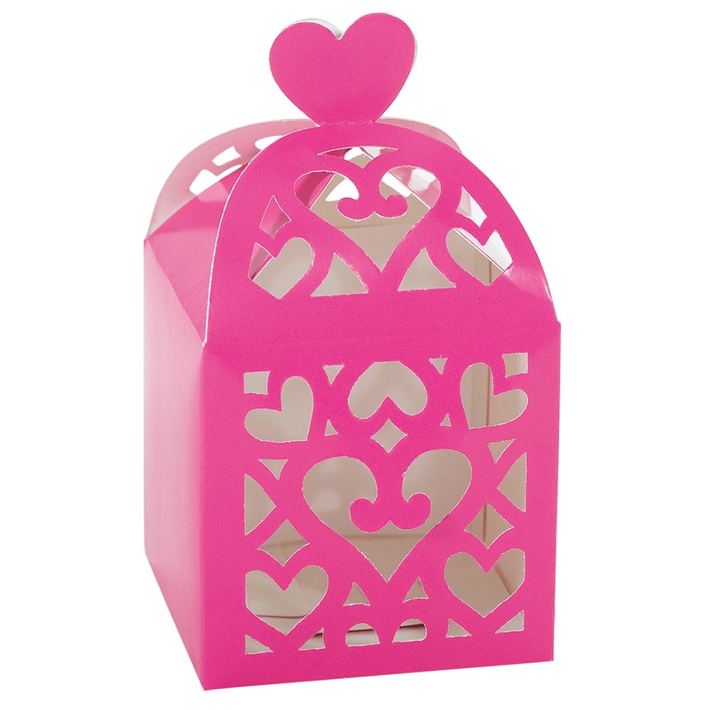 50 gift boxes Amore Mio pink