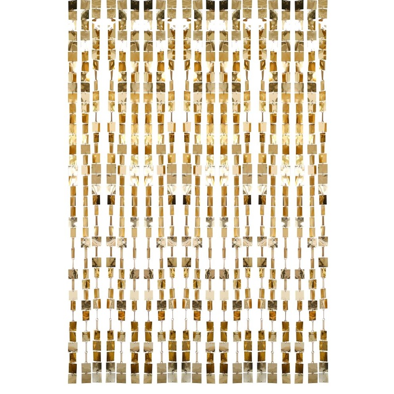 Gold glamor sequin curtain XXcm
