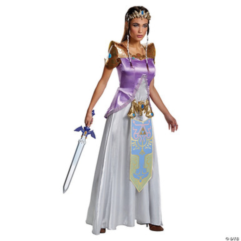 Princess Zelda Deluxe Costume -Adult  Small