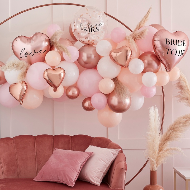 Bride to be balloon garland 65 pieces