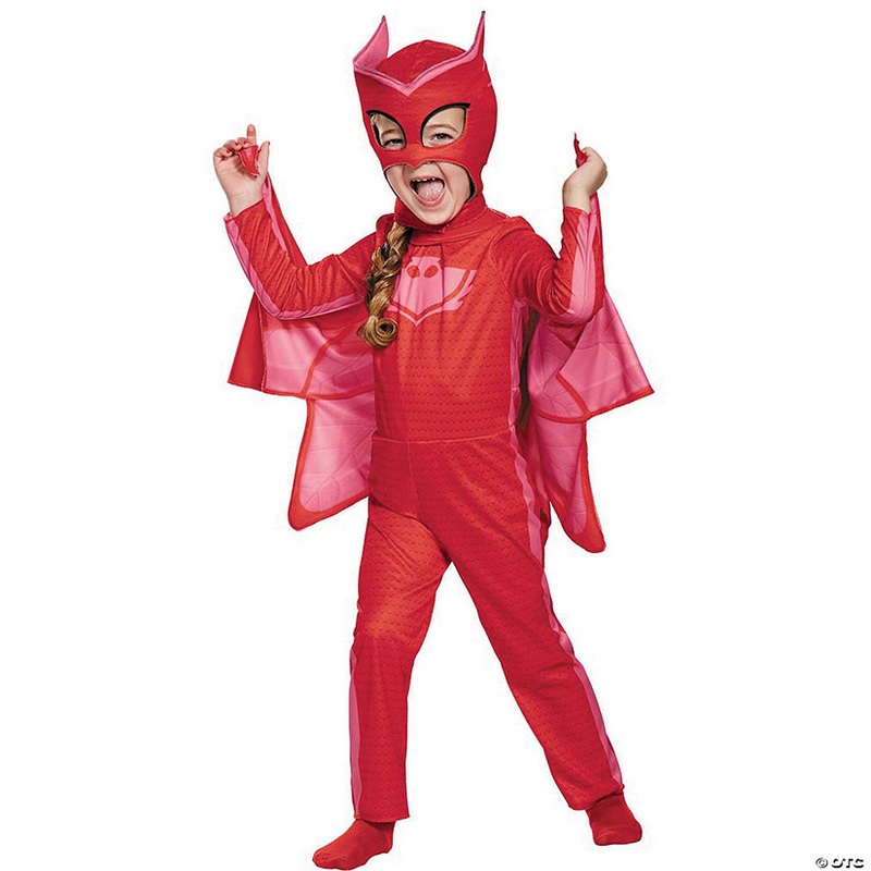 Girls Classic PJ Masks Owlette Costume