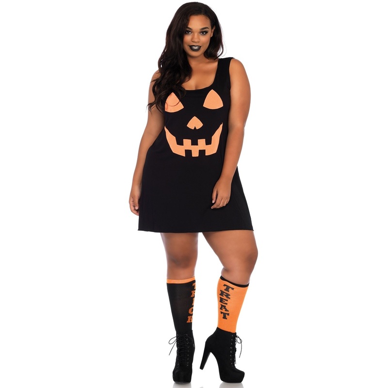 Jersey Pumpkin Dress – Plus Size