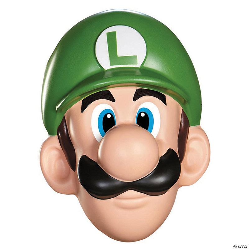 Adults Super Mario Bros. Luigi Mask