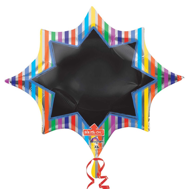 Write-on Supershape Foil Balloon 35x 29