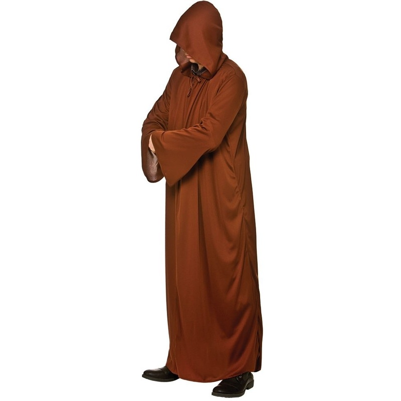 Hooded Robe – Brown