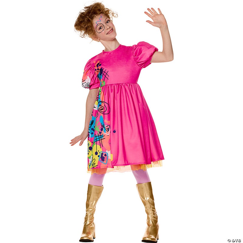 Kids Barbie<sup></sup> Movie Multicolored Weird Barbie Costume