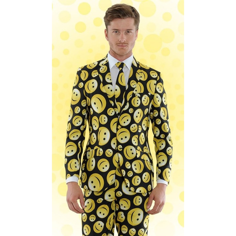 Smiley fun party suit men 48|48|50|52|54|56|58|60