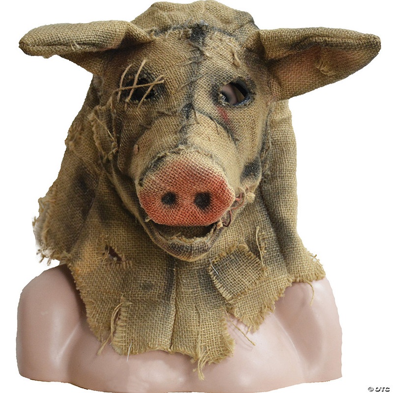 Adults Scarecrow Pig Mask