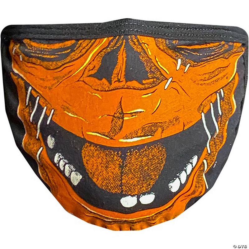 Adults Trick ‘r Treat Sam Orange Reusable PPE Face Mask