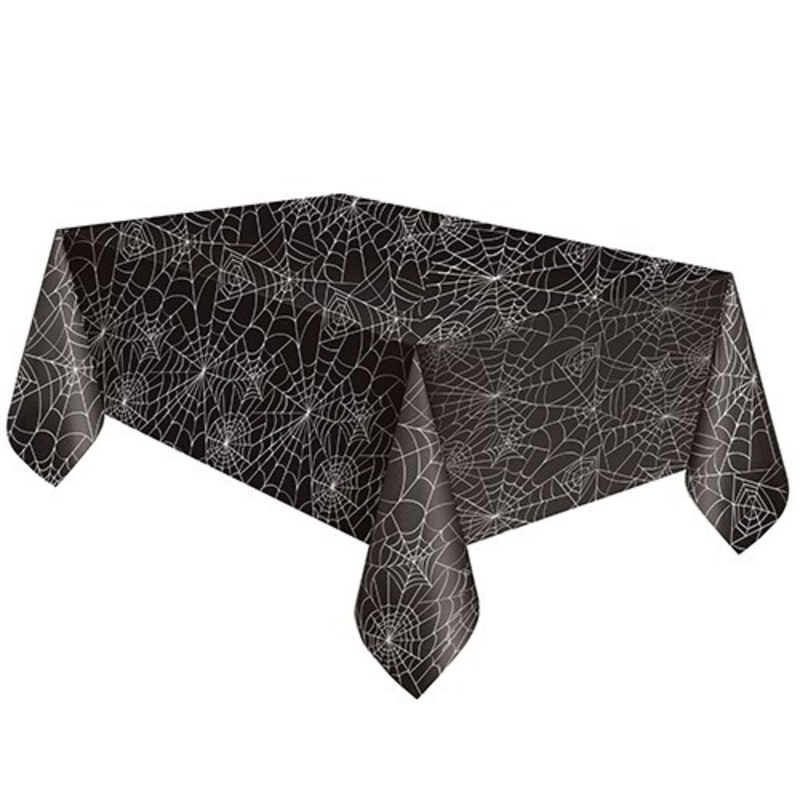 Halloween spider web tablecloth Fright Night 137 x 213cm