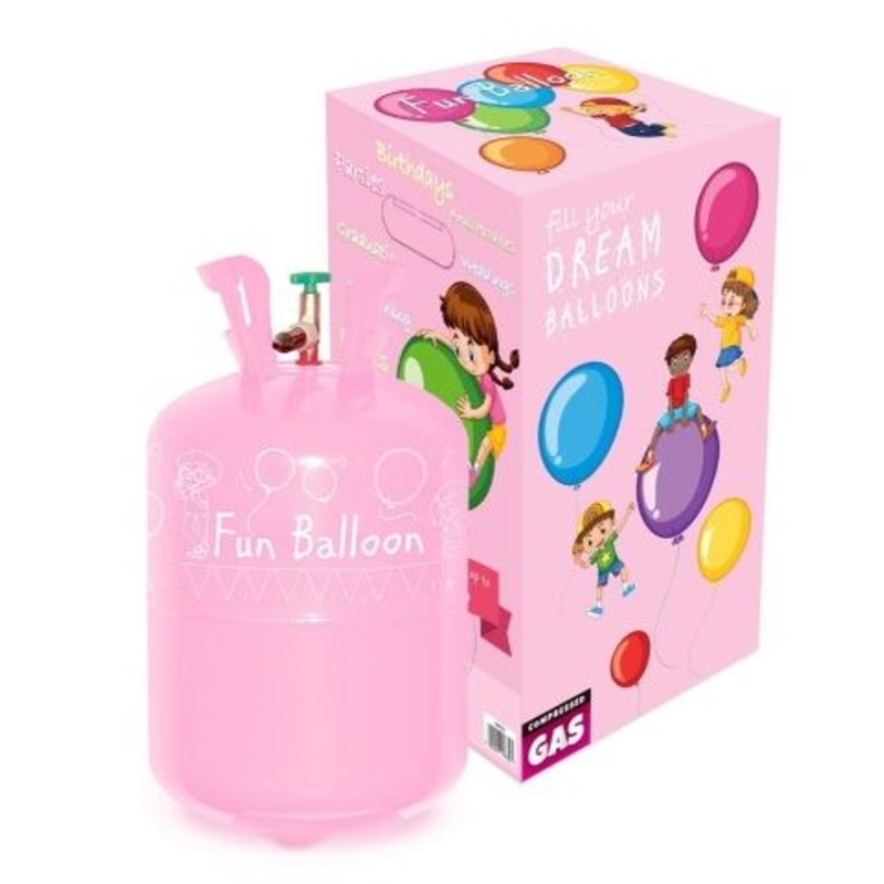 Small Helium Balloon Cylinder – Fills up to 30 Balloons