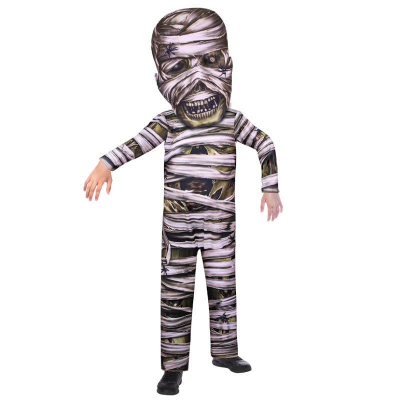 Zombie Mummy Big Head Costume – Tween