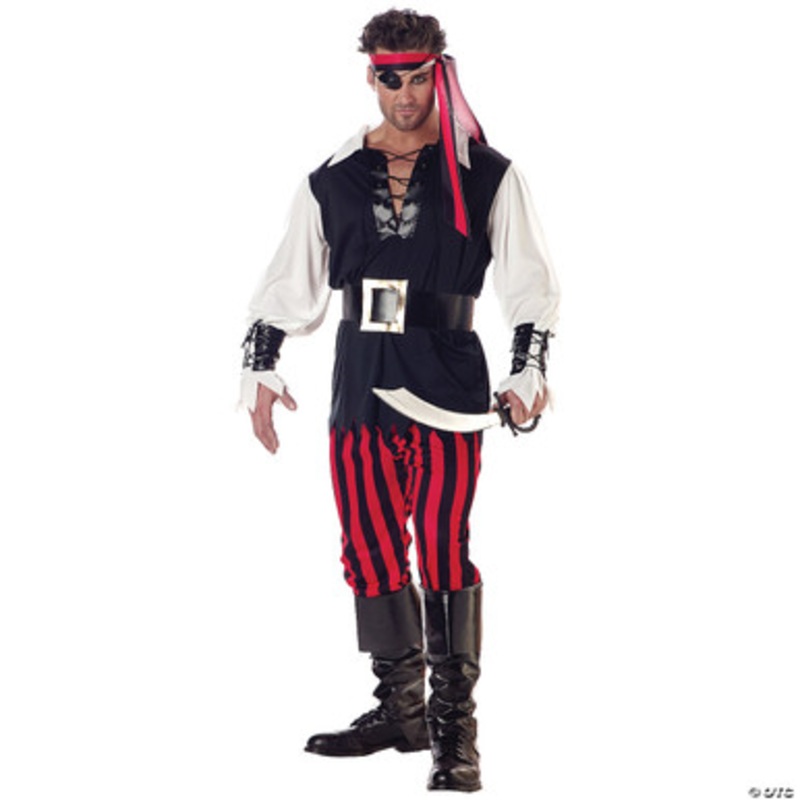 Cutthroat Pirate Costume Adult Medium