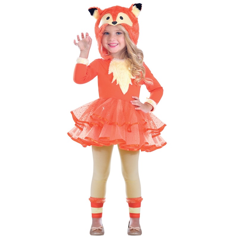 Fox Hooded Dress – Tween