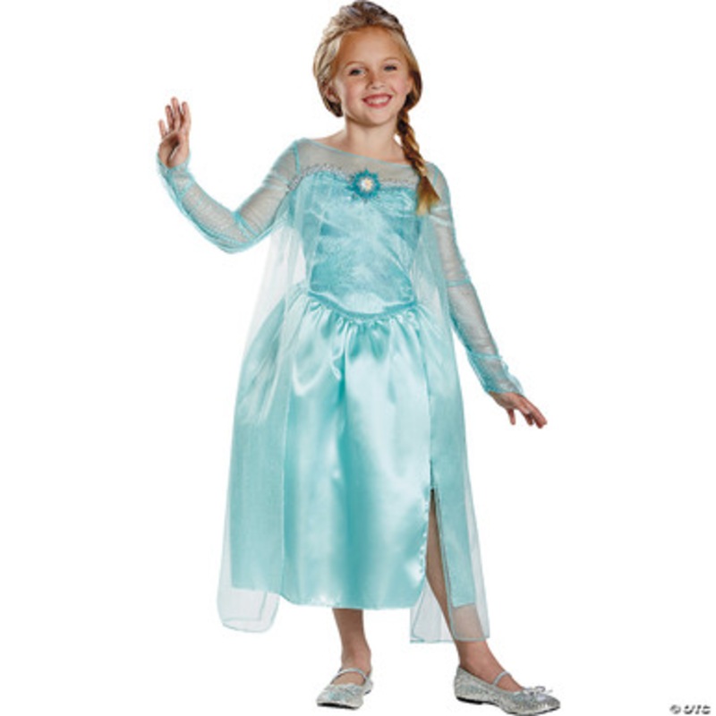 Frozen Elsa Snow Queen Child Costume 3T-4T