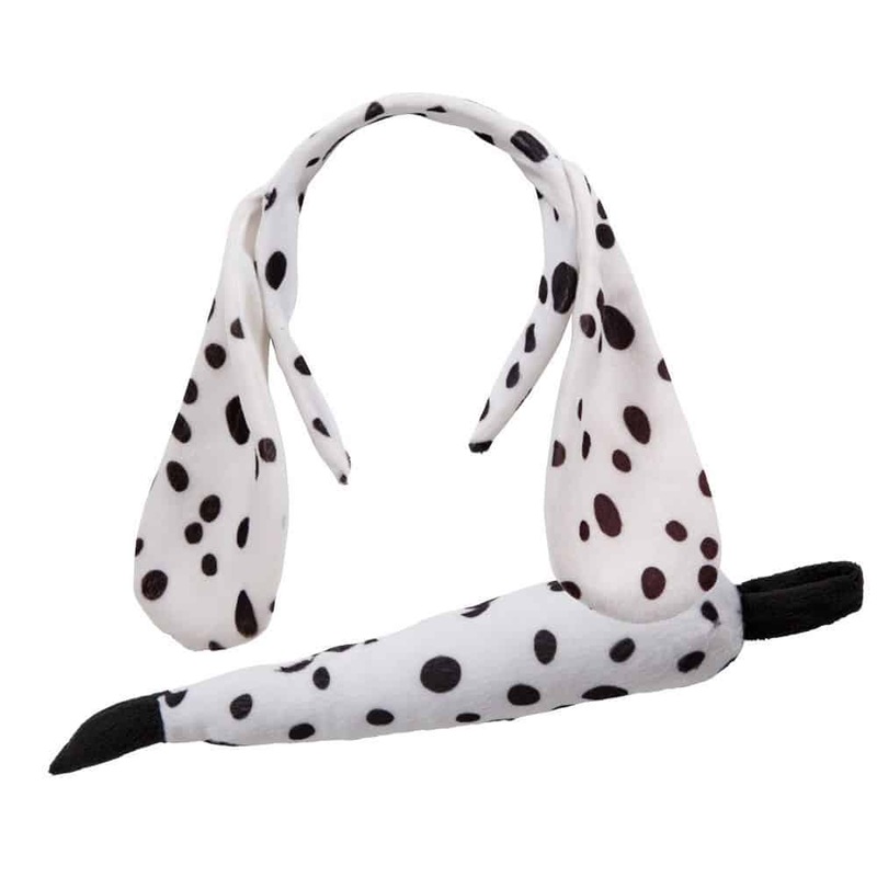 Animal Ears & Tail Set – Dalmation
