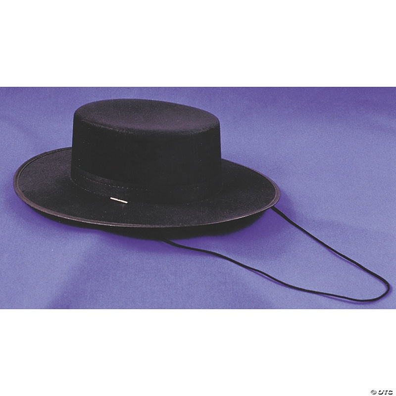 Adults Black Spanish Hat – Small