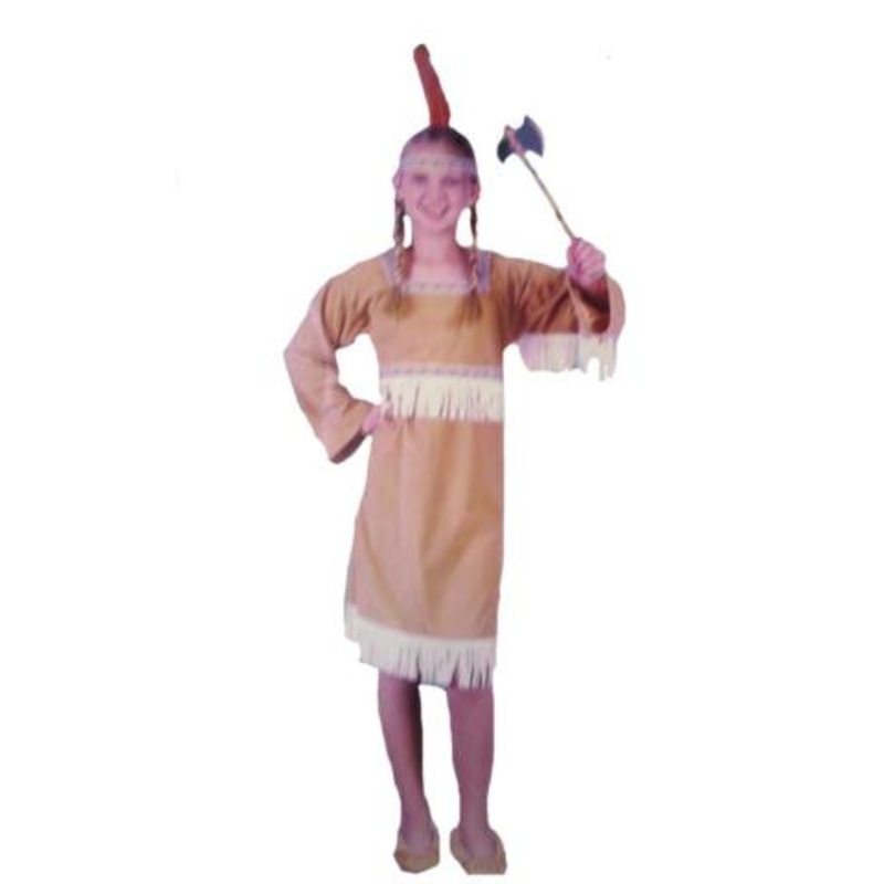 Indian White Feather Child Costume X-Small