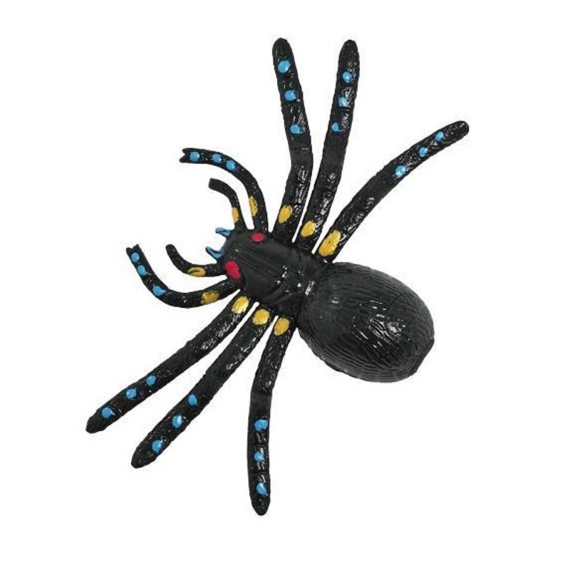 Tarantula with colorful dots