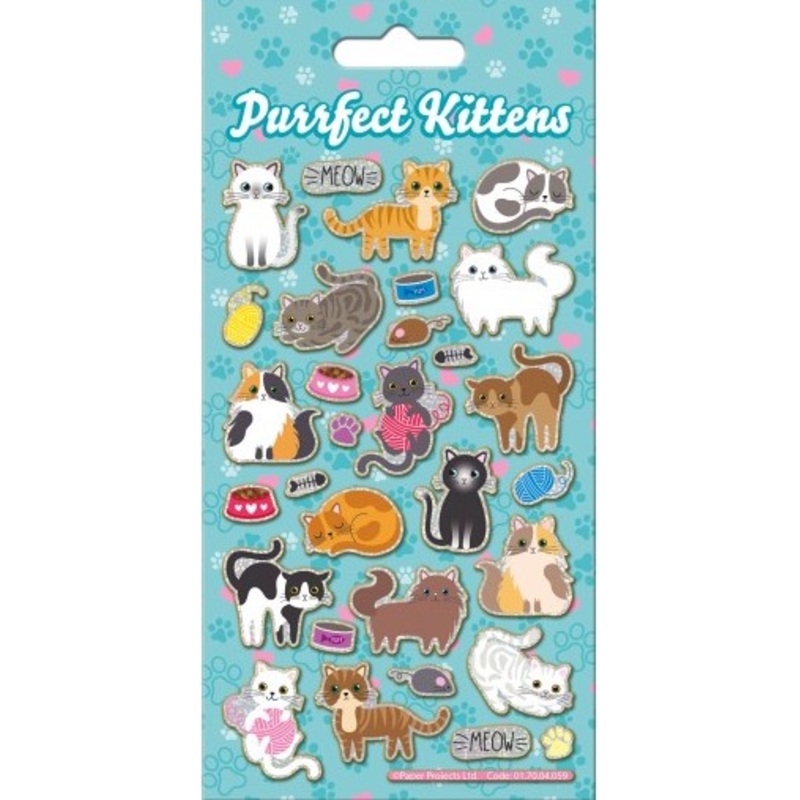 Perfect kitten stickers