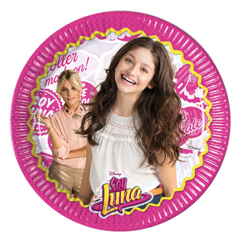 Soy Luna paper plate 23cm