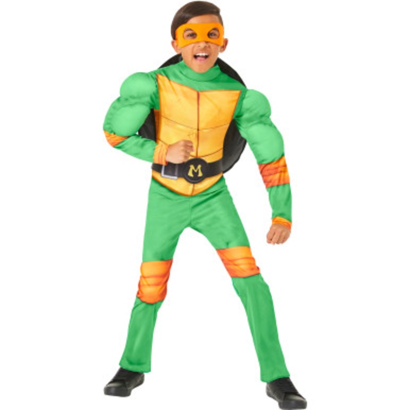 Teenage Mutant Ninja Turtles Mutant Mayhem Movie Michelangelo Child Costume  Small