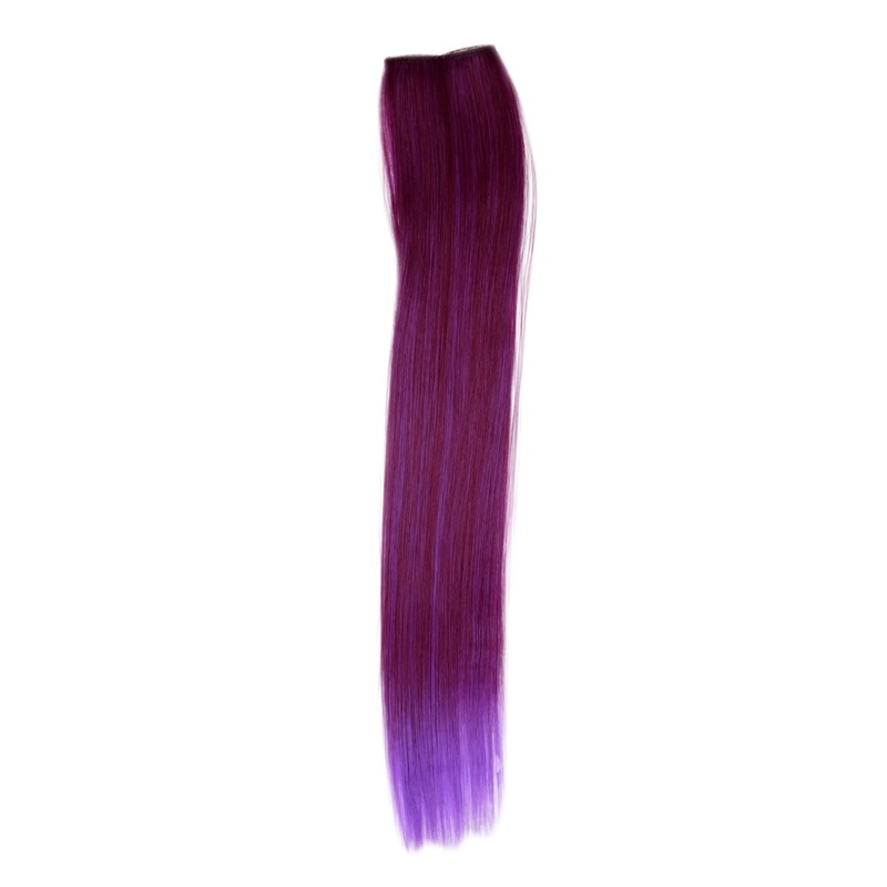 2 clips extension strand straight 45 cm red-violet mix YZF-P2S18-T2315TT3533