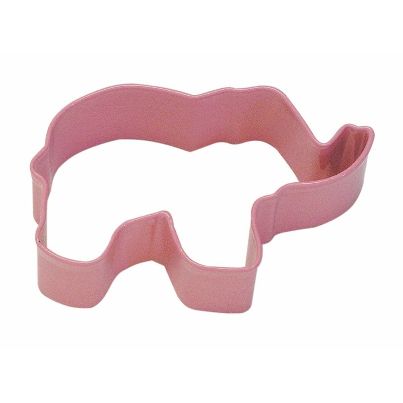 Blue elephant cookie cutter 8.9cm