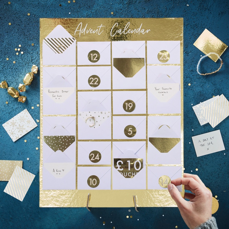 Sweet News advent calendar 43 x 32cm