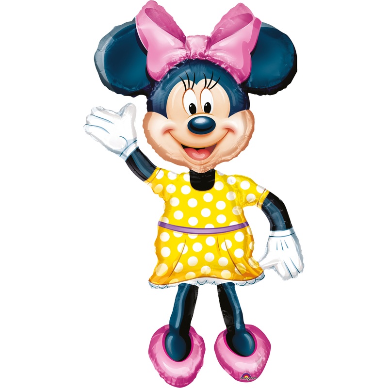 Waving Minnie Mouse Airwalker balloon