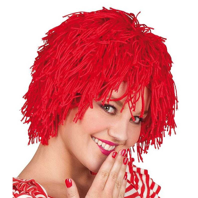 Wooly Clown Wig – Red