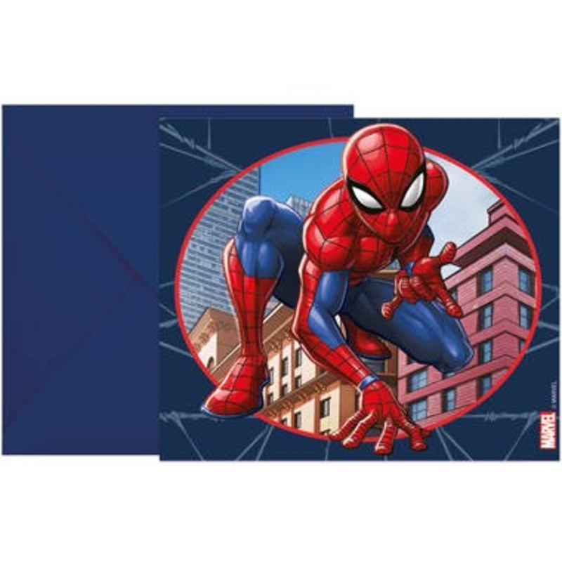 6 Spider-Man FSC Invitation Card